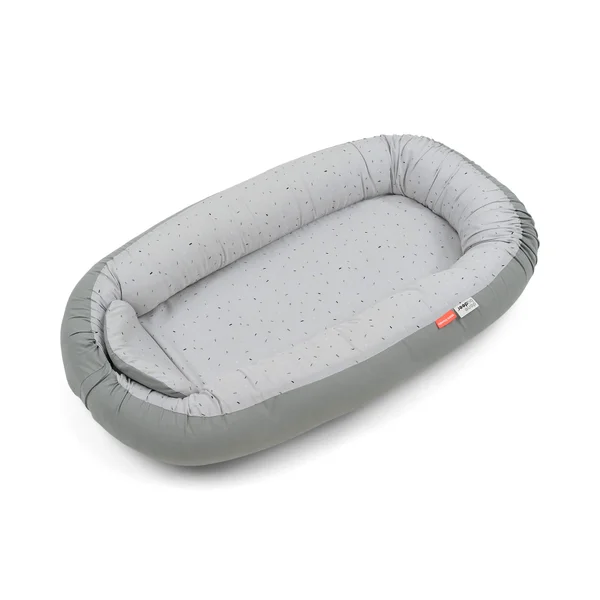 Babynest, confetti grønn